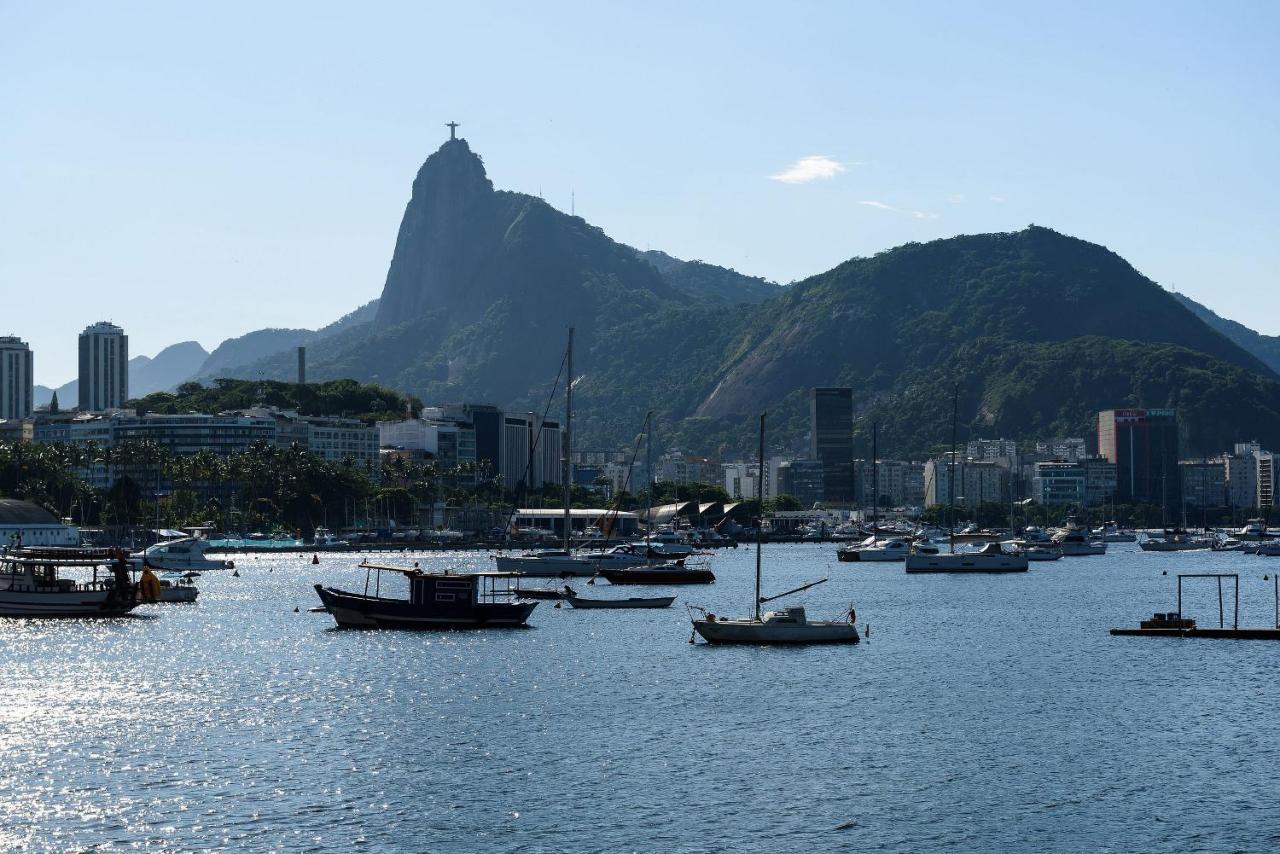 2 Quartos Na Urca Com Vista Para Baia De Guanabara A 700M Pao De Acucar Com Cozinha Completa E Wi-Fi - Bares, Restaurantes E Comercio Local A Poucos Metros Ρίο ντε Τζανέιρο Εξωτερικό φωτογραφία