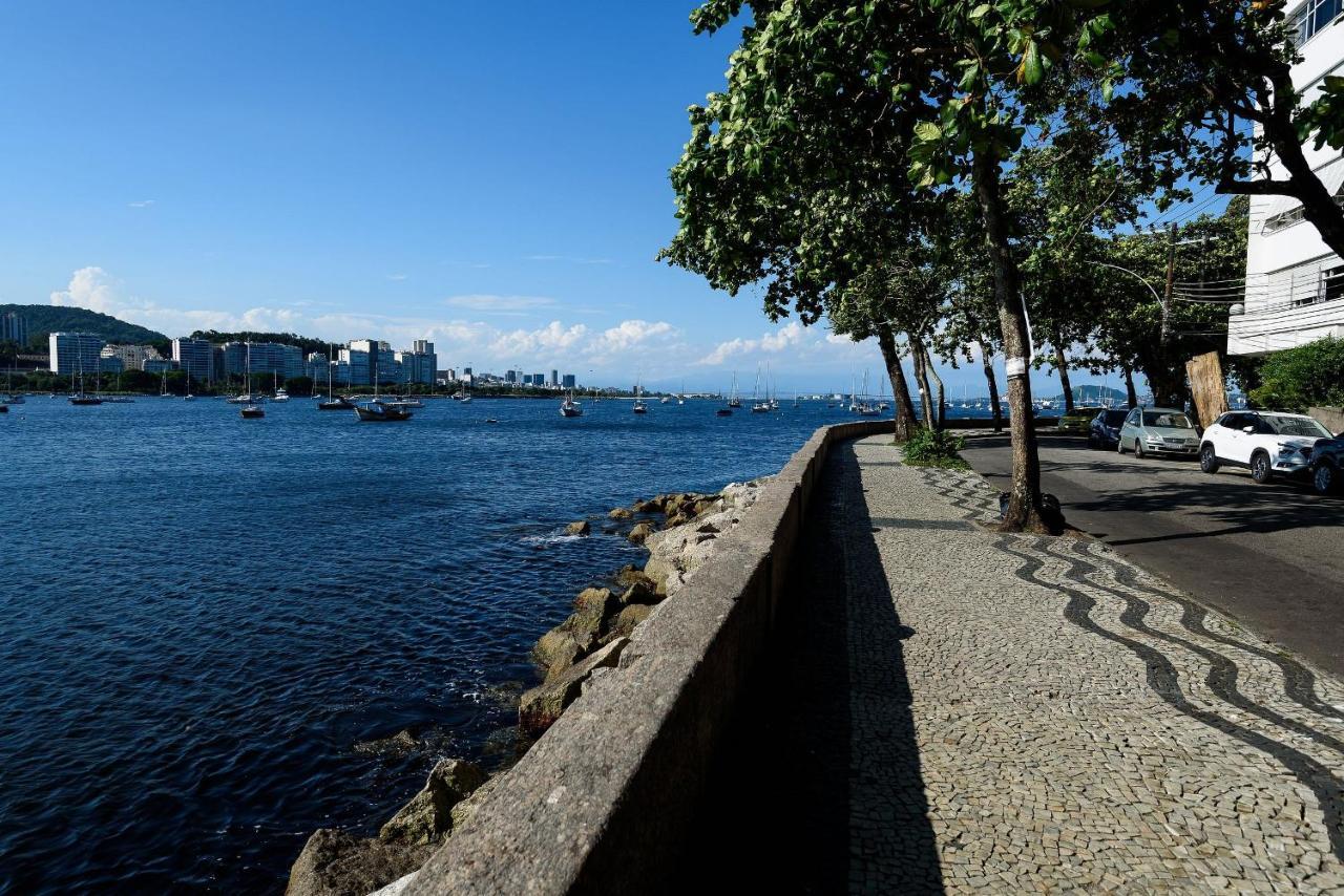 2 Quartos Na Urca Com Vista Para Baia De Guanabara A 700M Pao De Acucar Com Cozinha Completa E Wi-Fi - Bares, Restaurantes E Comercio Local A Poucos Metros Ρίο ντε Τζανέιρο Εξωτερικό φωτογραφία