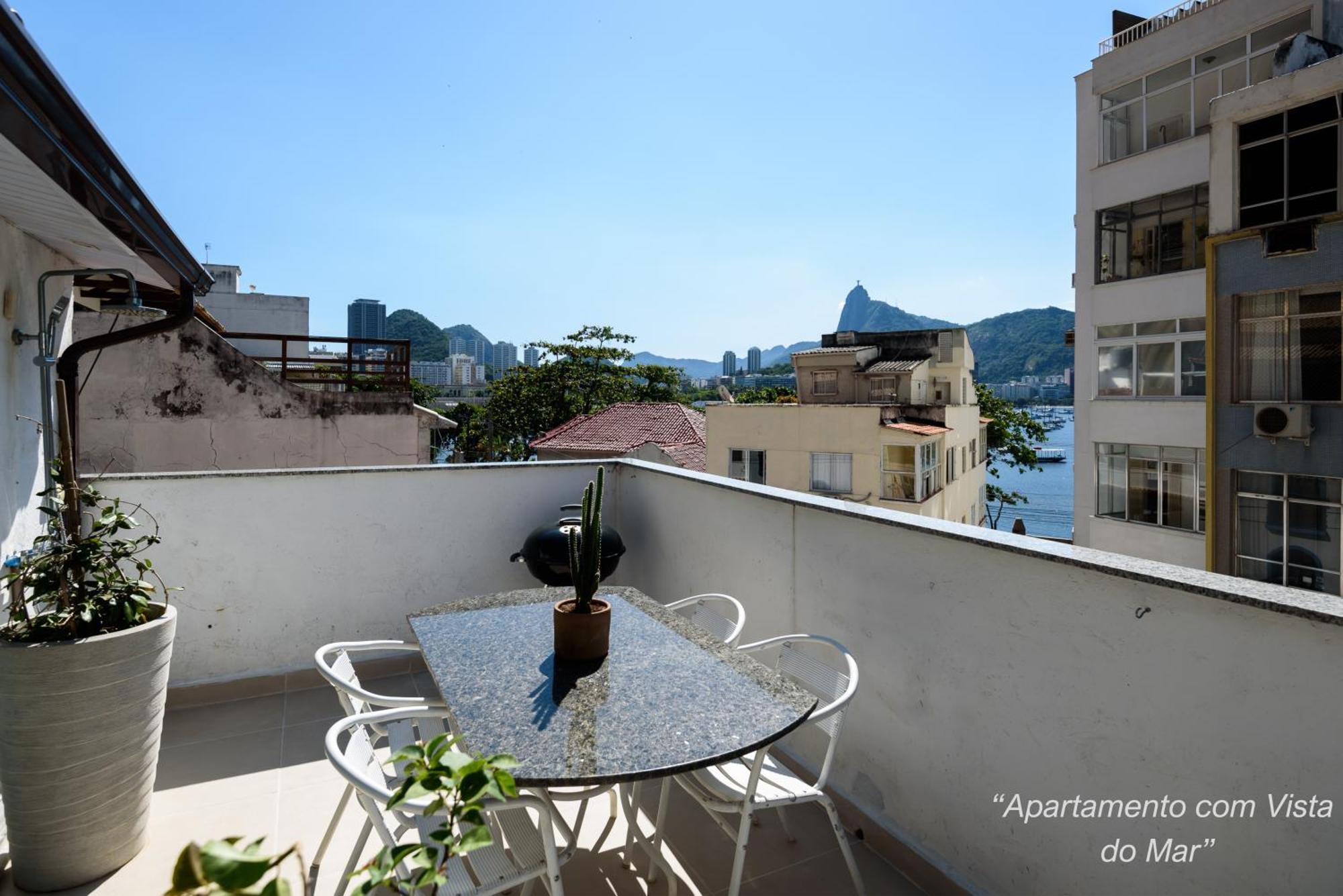 2 Quartos Na Urca Com Vista Para Baia De Guanabara A 700M Pao De Acucar Com Cozinha Completa E Wi-Fi - Bares, Restaurantes E Comercio Local A Poucos Metros Ρίο ντε Τζανέιρο Εξωτερικό φωτογραφία